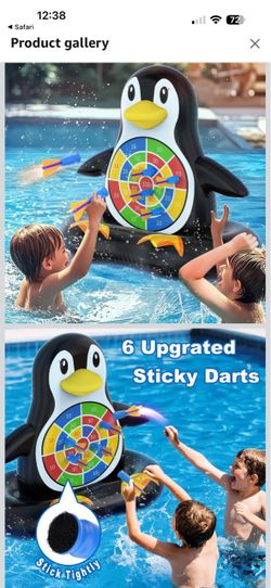 MOONTOY Inflatable Penguin Target 3+