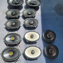 Car Speakers 6x9 5x7 6x8 6.5 Alpine Kicker Kenwood Infinity 
