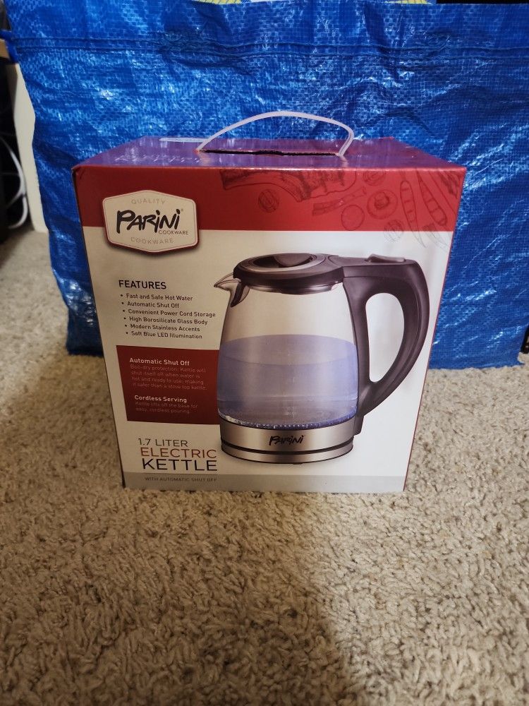New 1.7 Electric Kettle With Automatic Shut Off