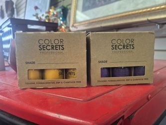 Color Secrets Professional Nail Polish Sets x2