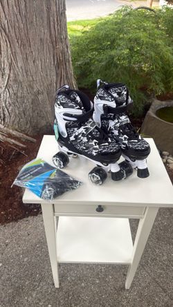 Kuxuan Camo Black Roller Skates M Youth 13