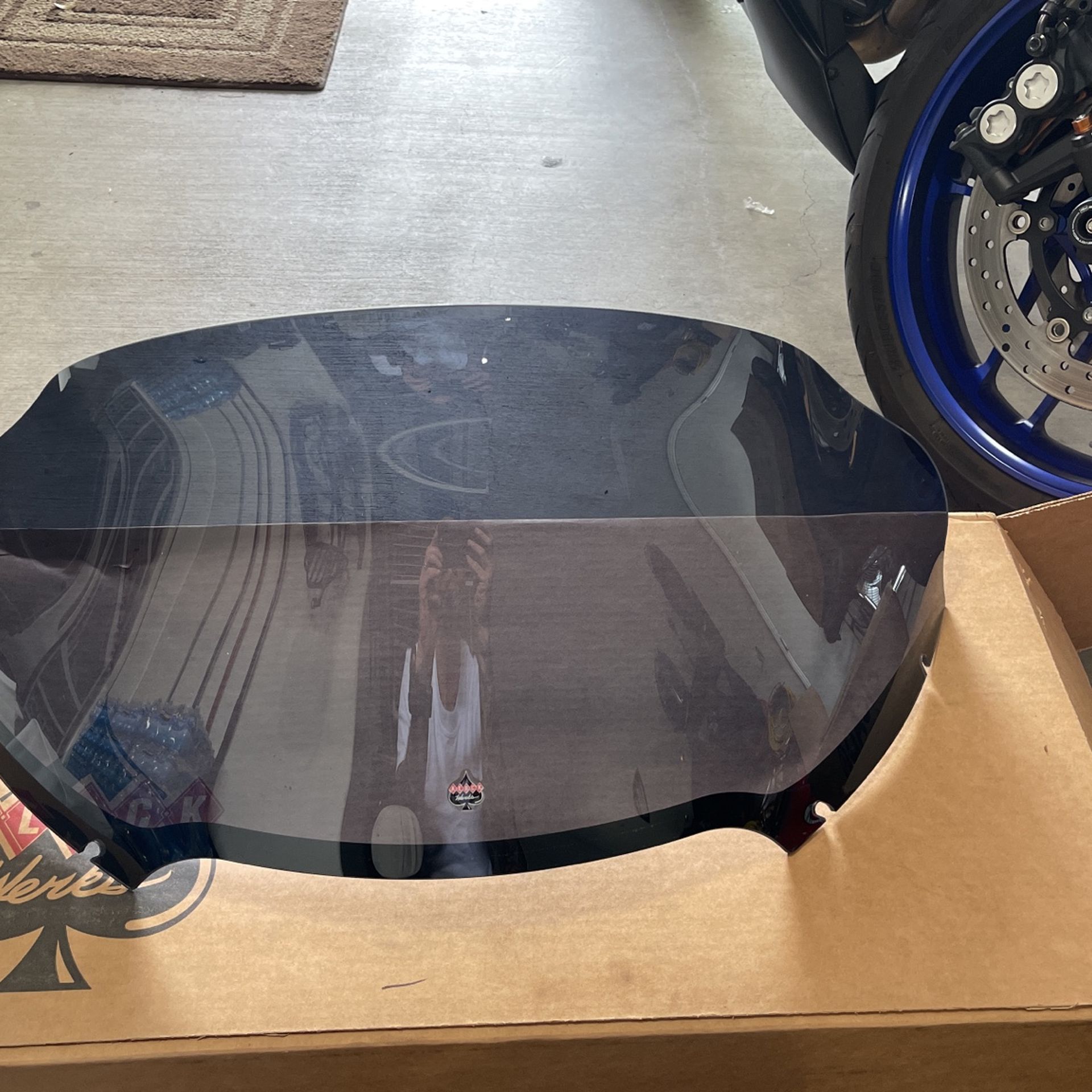 Harley Road Glide Klock Werks Windshield