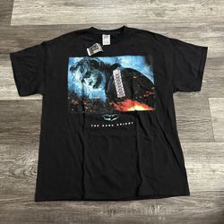 Men’s Batman The Dark Knight Joker Movie Shirt Large 
