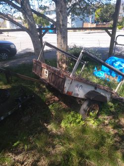 Small Utility Trailer