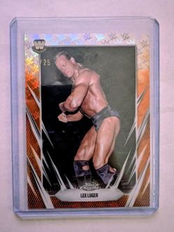 Lex Luger Logofractor Orange #/25
