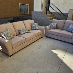 Brand New Sofa & Love Seat Light Brown $599 