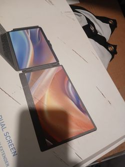 Dual computer monitors