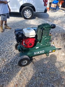 Nikro Gas-Powered Air Compressor with Honda Engine