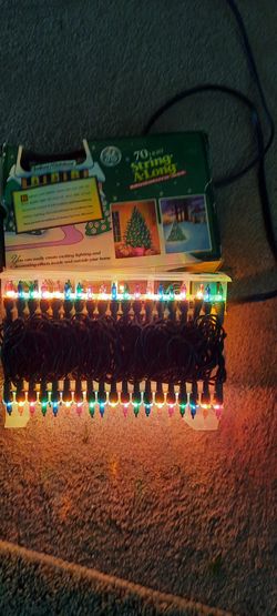 Luces Navidenas 70 Focos LG