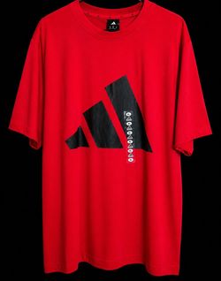 Adida$ Red Shirt New size XL