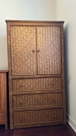 Vintage teak wood cabinet