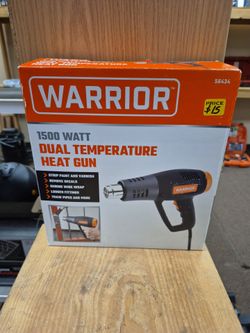 Warrior 1500 Watt Dual Temperature Heat Gun 56434
