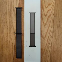 Genuine Apple MWTY2AM/A Apple Watch 44mm Anchor Gray Sport Loop. Pre-Owned