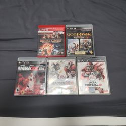Ps3 With Games $100/best Offer