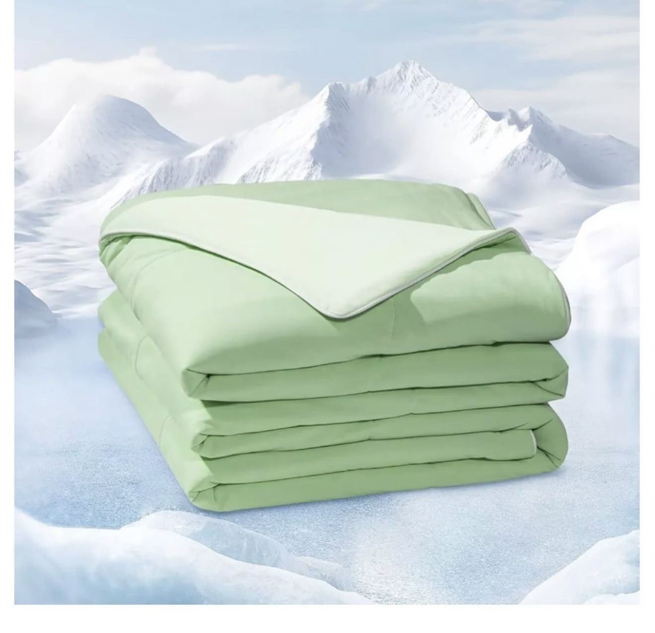 Vamcheer Cooling Comforter Twin Size - Q-Max 0.45 Double Sided Cooling Blanke...