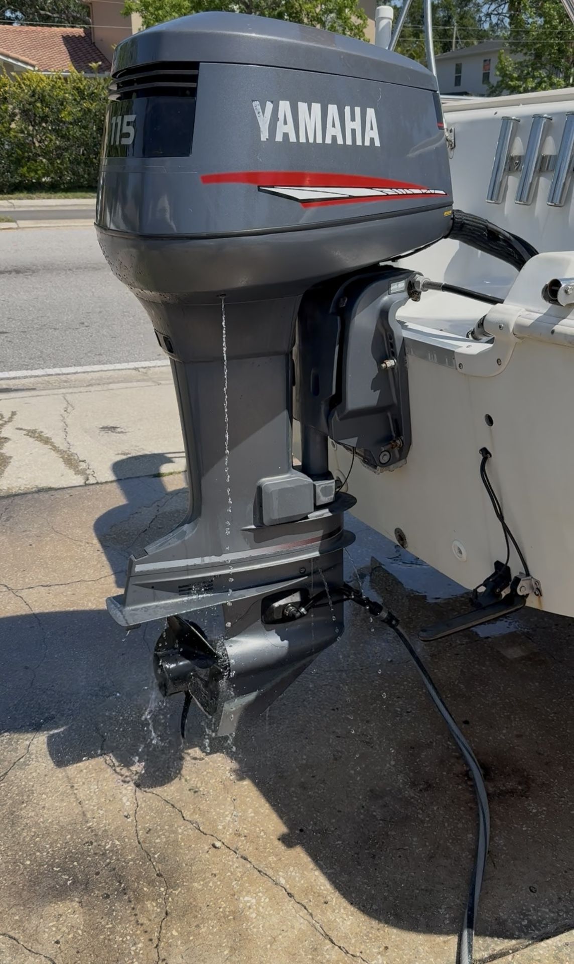 2000 Yamaha 115 2 Stroke 4 Cylinder Outboard