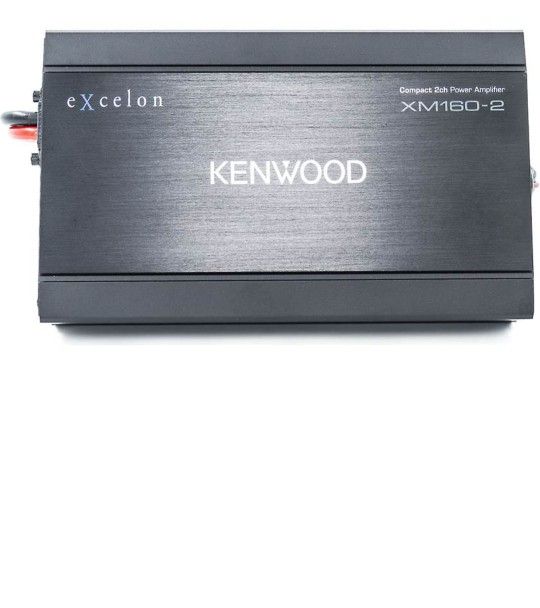Kenwood XM160-2 2-Channel Motorcycle Amplifier for Harley-Davidson 2014+