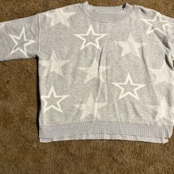 Grey Star Sweater 