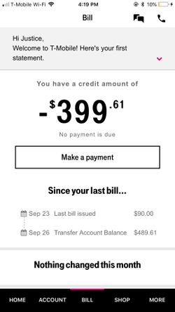 Free T-Mobile Credit Transfer!