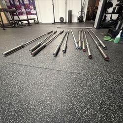 Women’s And men’s Olympic Lifting Bars rogue 