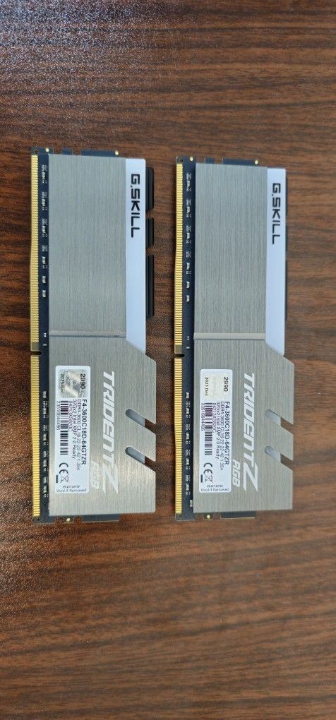 64GB RAM - DDR4 3600 - GSKILL TRIDENT Z