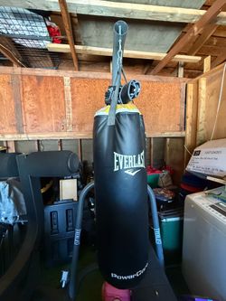 Punching bag with stand