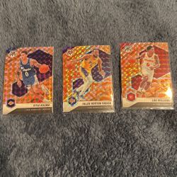 3 Mosaic Prizm Cards