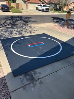 Wrestling jiujitsu mat