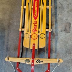 Paris Champion Fastback Vintage Sled