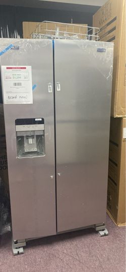 Maytag 25 cu. Ft. Side by side Refrigerator with exterior Ice and water Dispenser