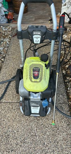 Ryobi Gas Power Washer with 3400 psi and 2.5 gpm.