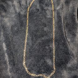 10 Karat Gold Figaro 22 In