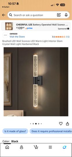 LED Wall sconce