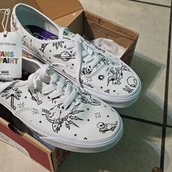 VANS UFO/ALIEN YOU COLOR IN