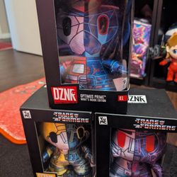 DNZR Designer Plush Transformers 