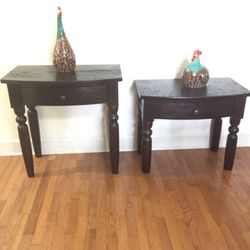 Beautiful MATCHING Accent tables  $125 Both