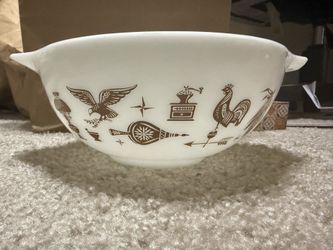 Vintage Pyrex 1960s Early American 2.5qt