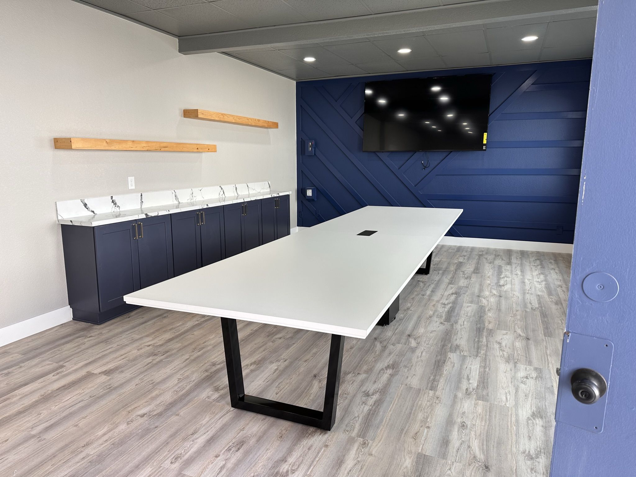 New Custom Office Conference Tables, Meeting Table, Office Furniture, With Metal Base
