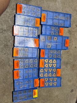 New carbide inserts