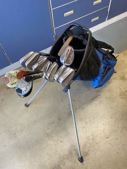 Vintage Hogan Golf Clubs & Bag