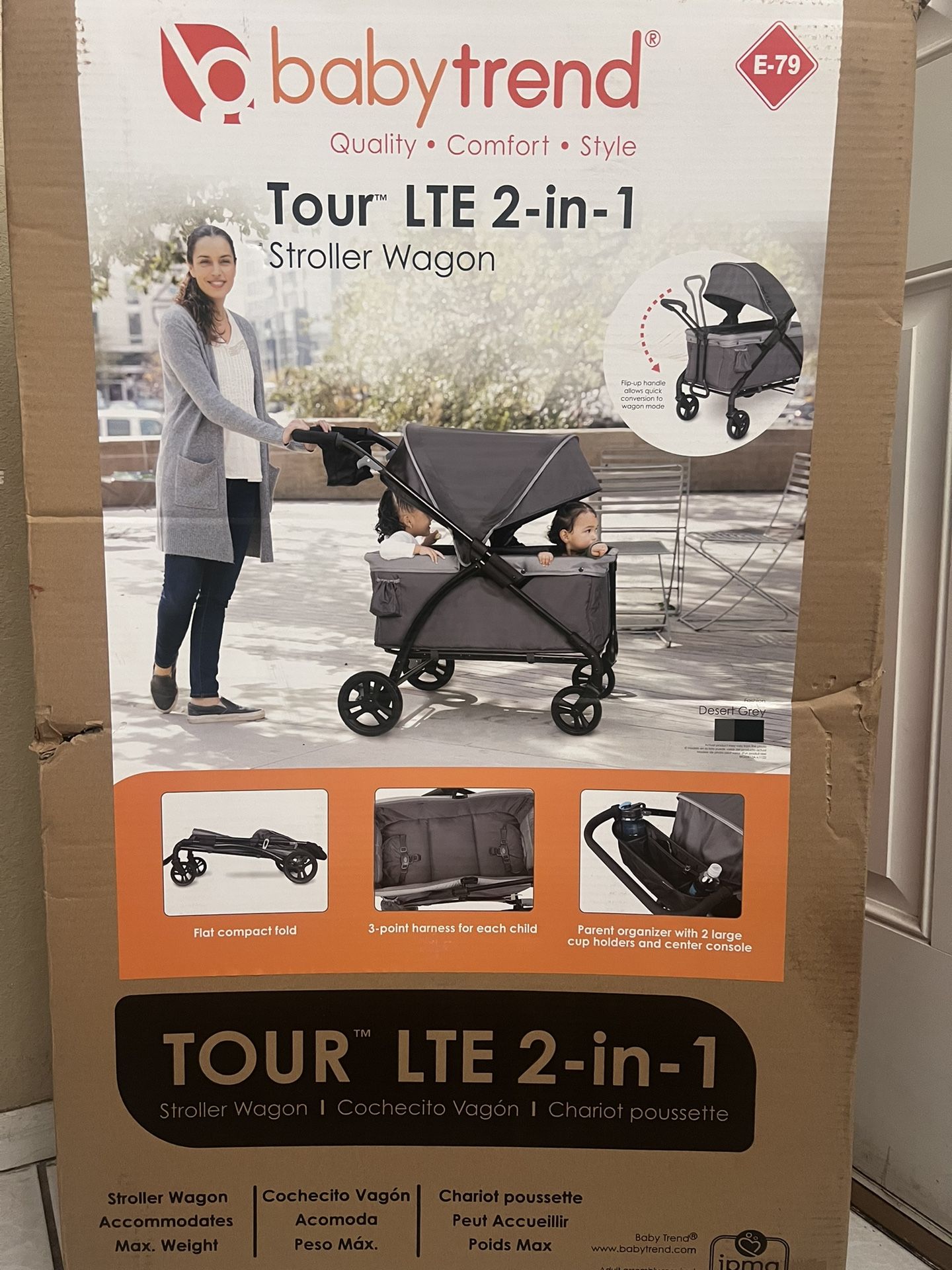 NEW/NUEVO Stroller Wagon Tour LTE 