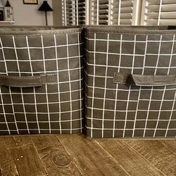 FREE 2 cloth storage bins