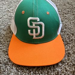 NEW San Diego Padres Irish Heritage Celebration Snapback Cap Hat by Cotopaxi - Unisex Adult
