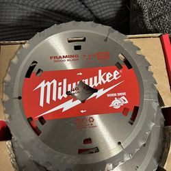 Milwaukee 7 1/4 Framing 24T Blades
