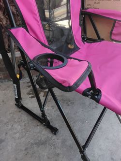 Camping Chair Coverts into Rocking chair
