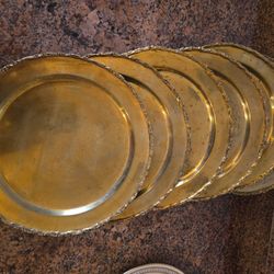 Brass Chargers