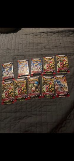 10 Scarlet Violet Base Booster Packs