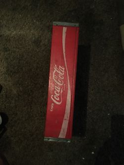 Antique Coca-Cola bottle holder crate