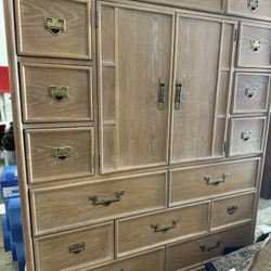 Large Bamboo Inspired Cabinet