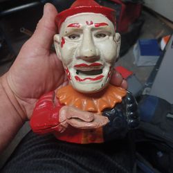 Creepy Clown Penny Bank